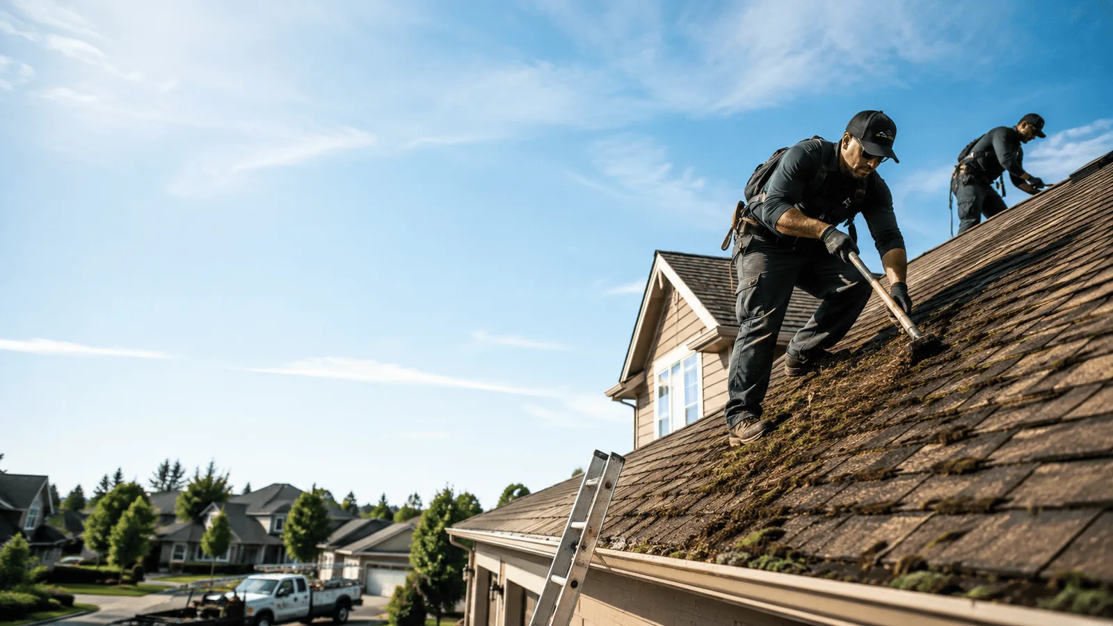 Roof Moss Removal in Ladonia, TX near me